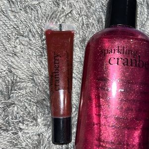 Philosophy sparkling cranberry set